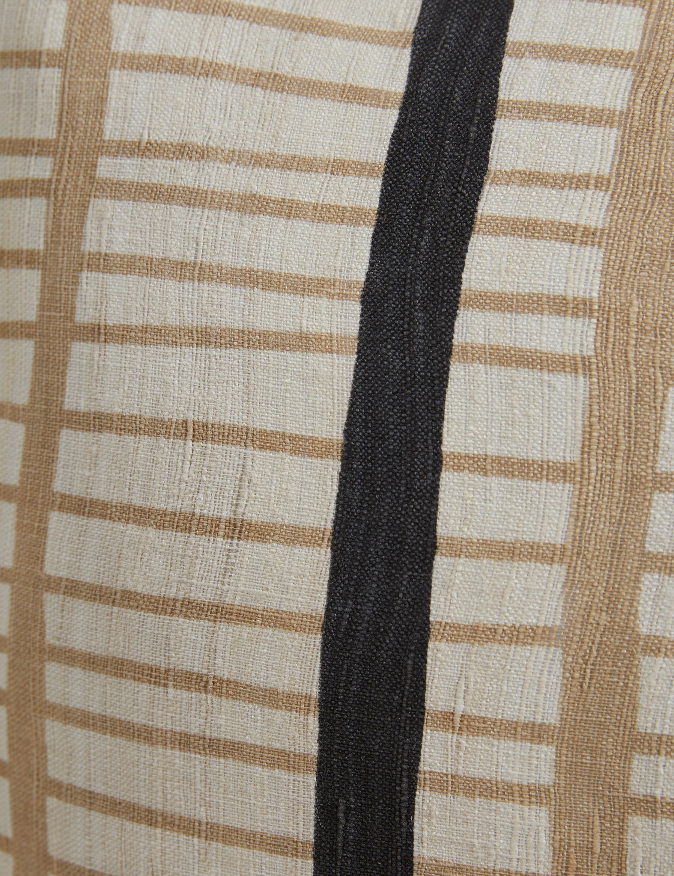 Channel Silk Pillow by Hadiya Williams