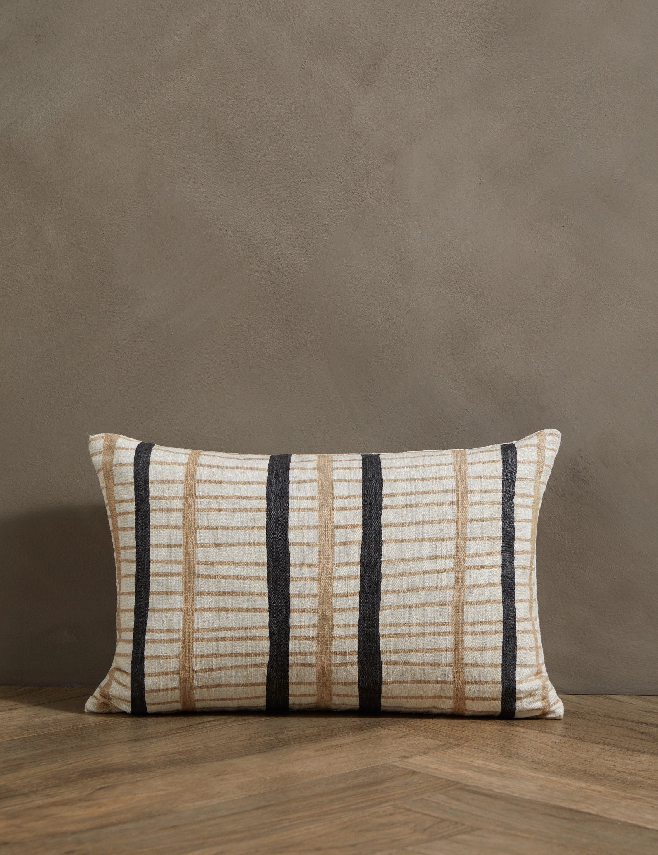 Channel Silk Pillow by Hadiya Williams