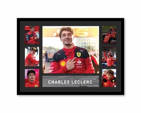 Charles Leclerc 2024 - Tribute Framehandmade souvenirs