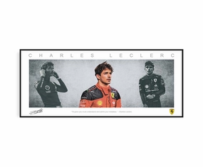 CHARLES LECLERC PANORAMIC COLLAGE PRINT SIGNED FRAMED WINGShandmade souvenirs