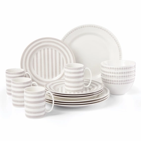 Charlotte Street North 16-Piece Dinneraware Setmodern kitchen decor ,kitchen dinner set ,dinnerware 