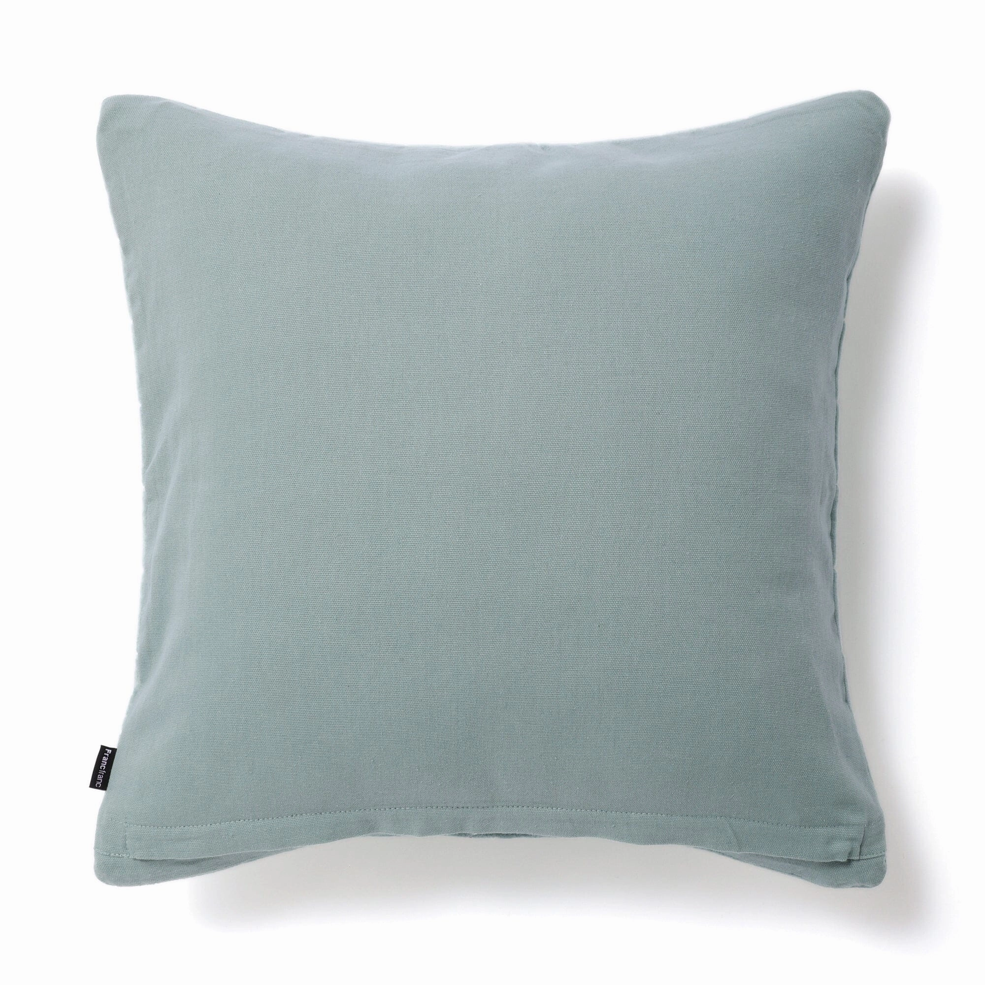 Check Quilt Cushion Cover 450 X 450 Blue