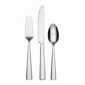 Chefs Table Dining 24 Piece Flatware Seteco-friendly bamboo fiber tableware set 