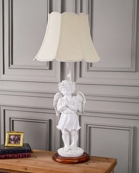 Cherished Prayers Angel Cherub Table Lampmodern wall lamp,smart wall lamp