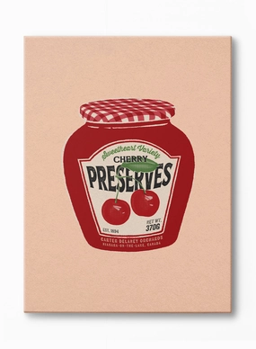 Cherry Preserves, Canvasindoor decorative canvas print