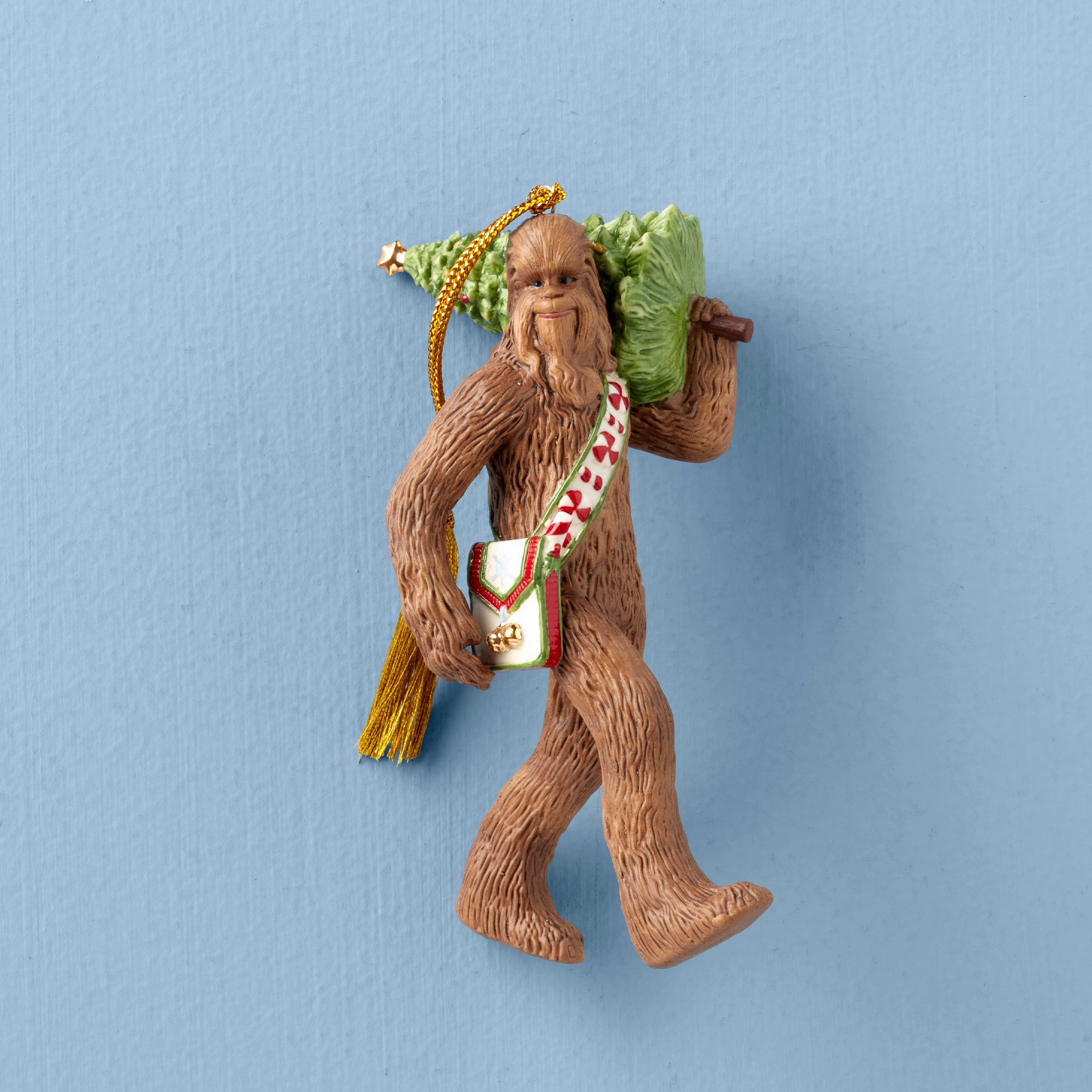 Chewbacca With Christmas Tree Ornamenthome decorative items
