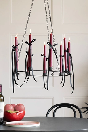 Chic Metal Candlestick Chandelierscented candle ,decorative candle 