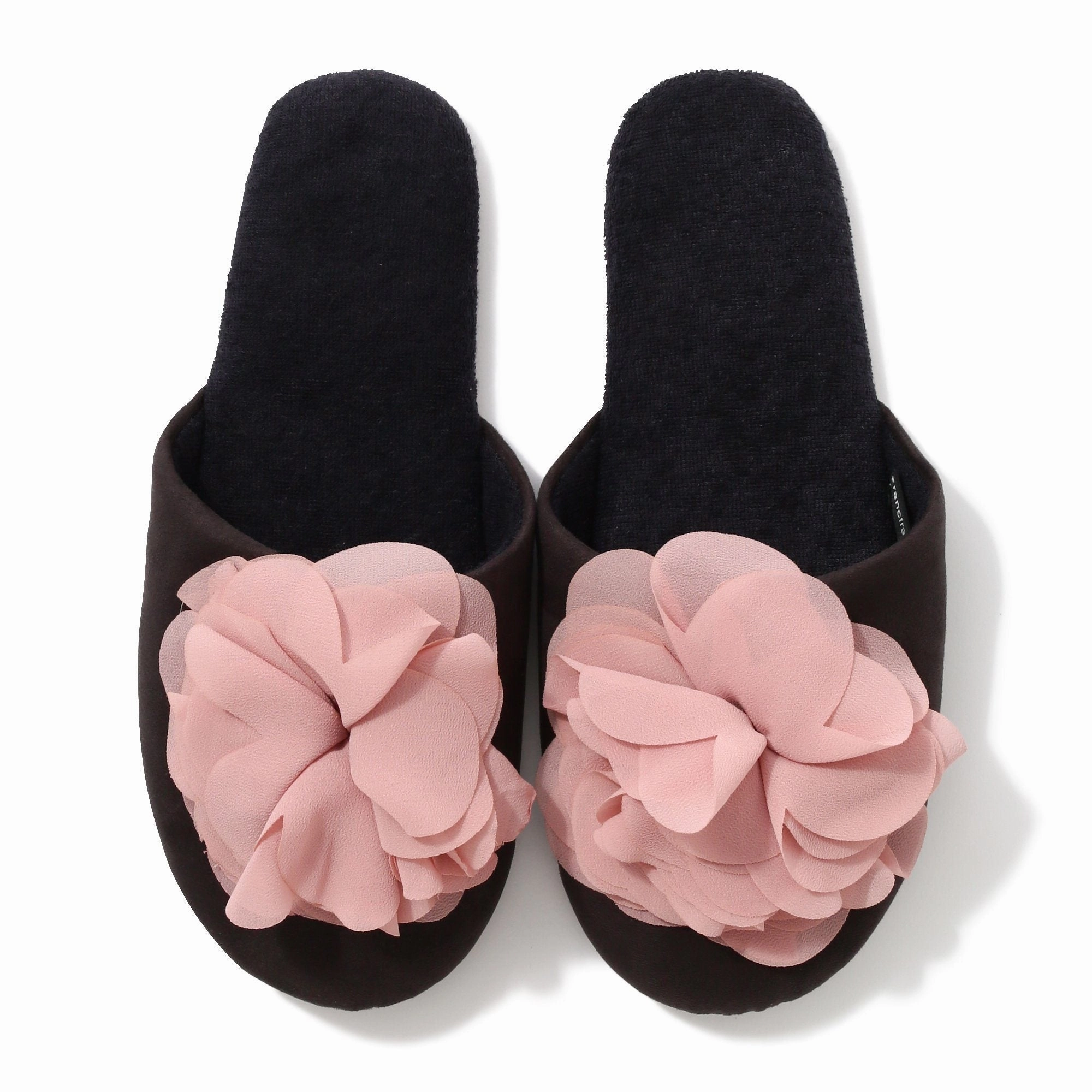 Chiffon Room Shoes Flower Dark Graybedding sets ,throw blankets 
