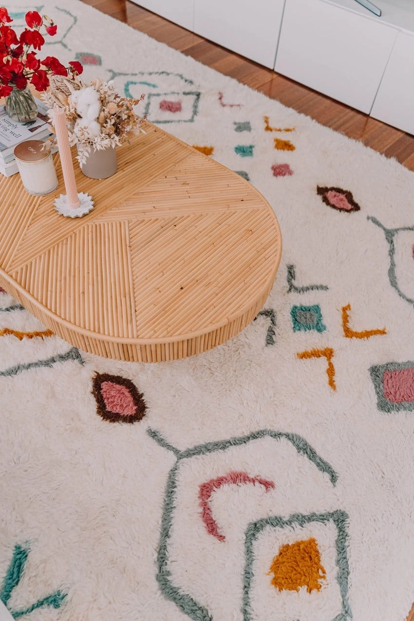 Chikita Multi-Colour Tribal Shag Rug *NO RETURNS UNLESS FAULTY