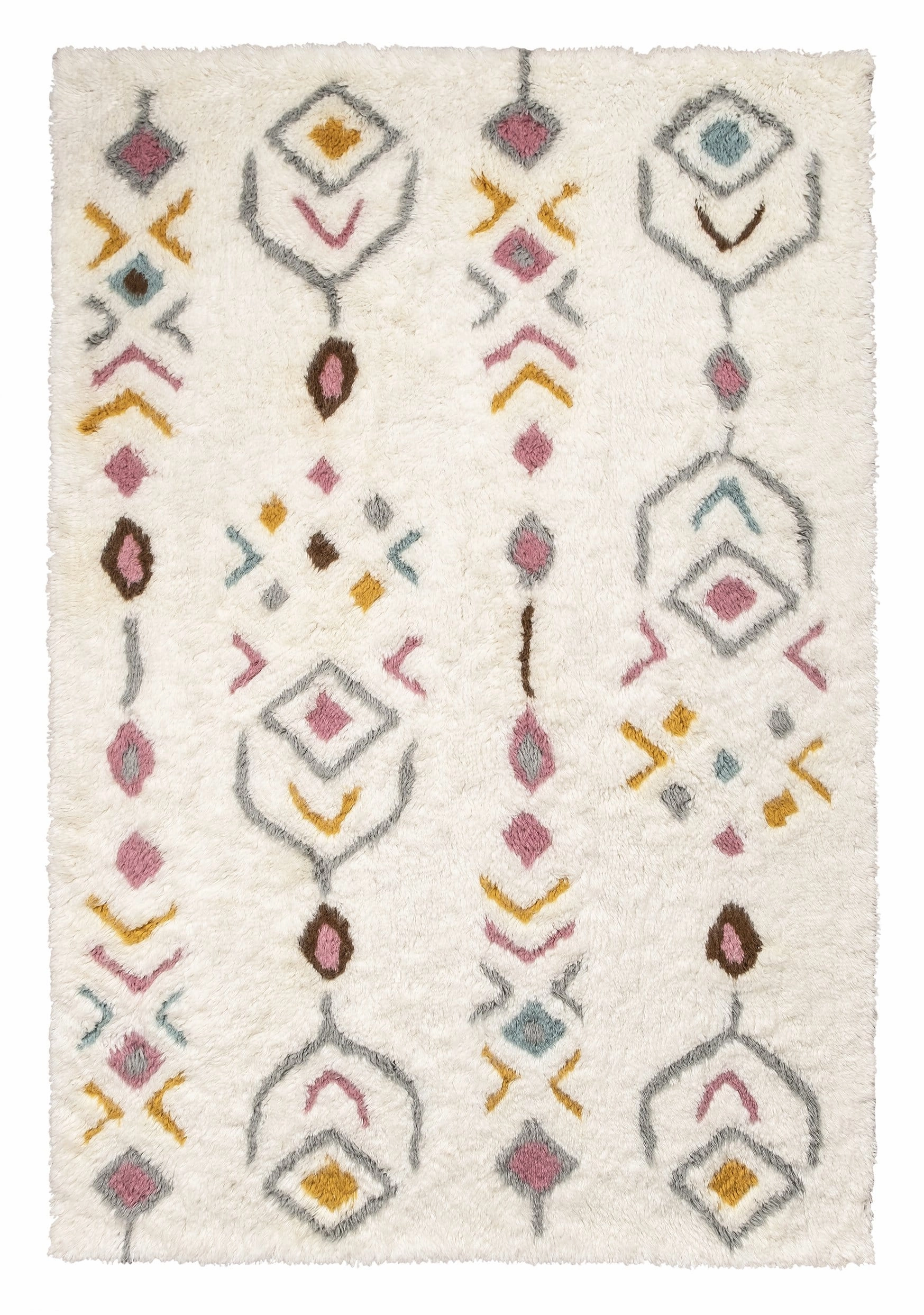 Chikita Multi-Colour Tribal Shag Rug *NO RETURNS UNLESS FAULTY