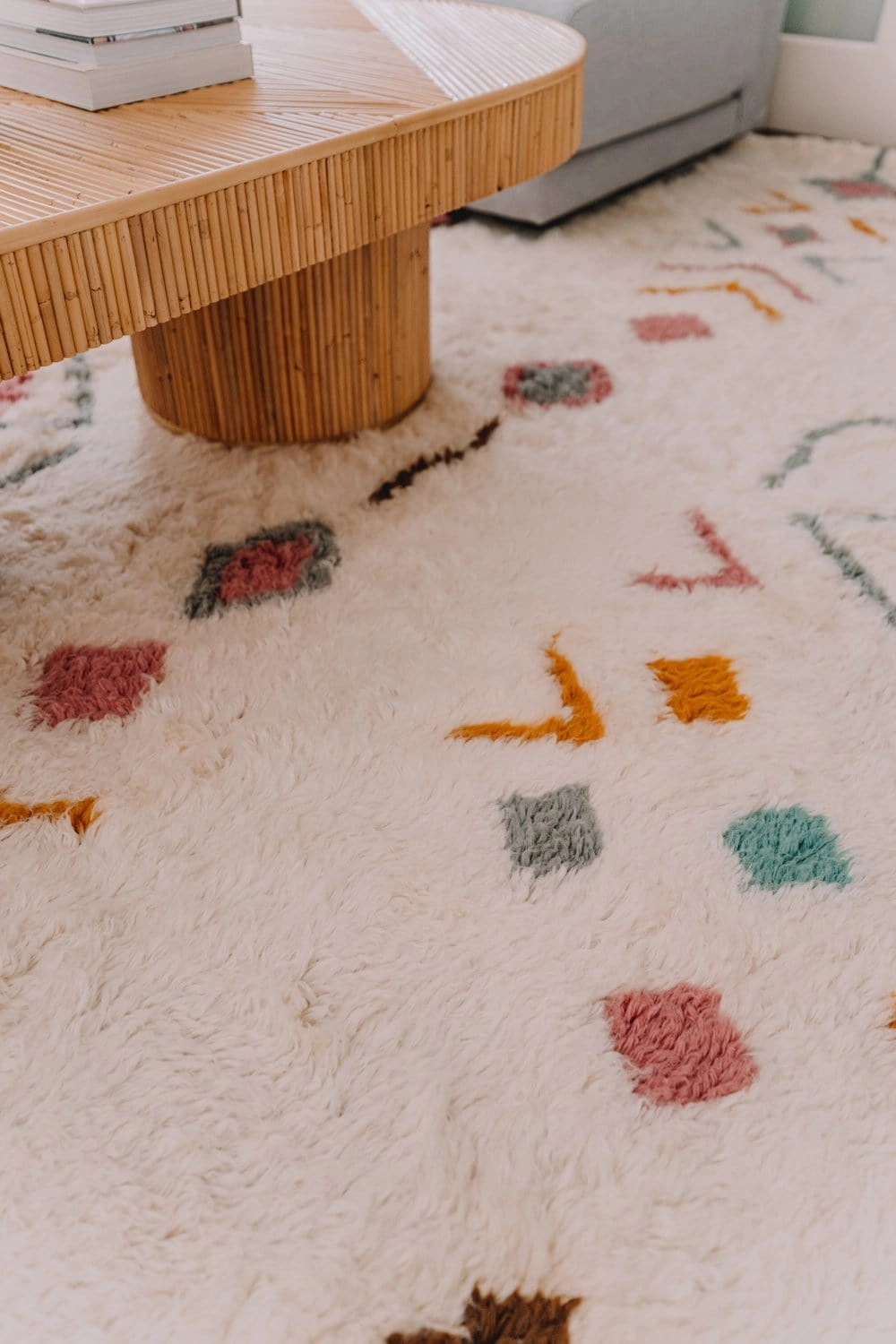 Chikita Multi-Colour Tribal Shag Rug *NO RETURNS UNLESS FAULTY