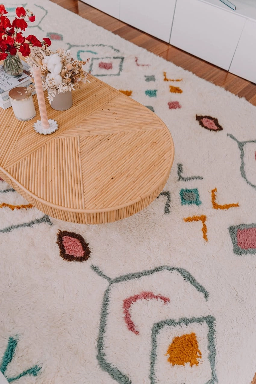 Chikita Multi-Colour Tribal Shag Rug *NO RETURNS UNLESS FAULTY