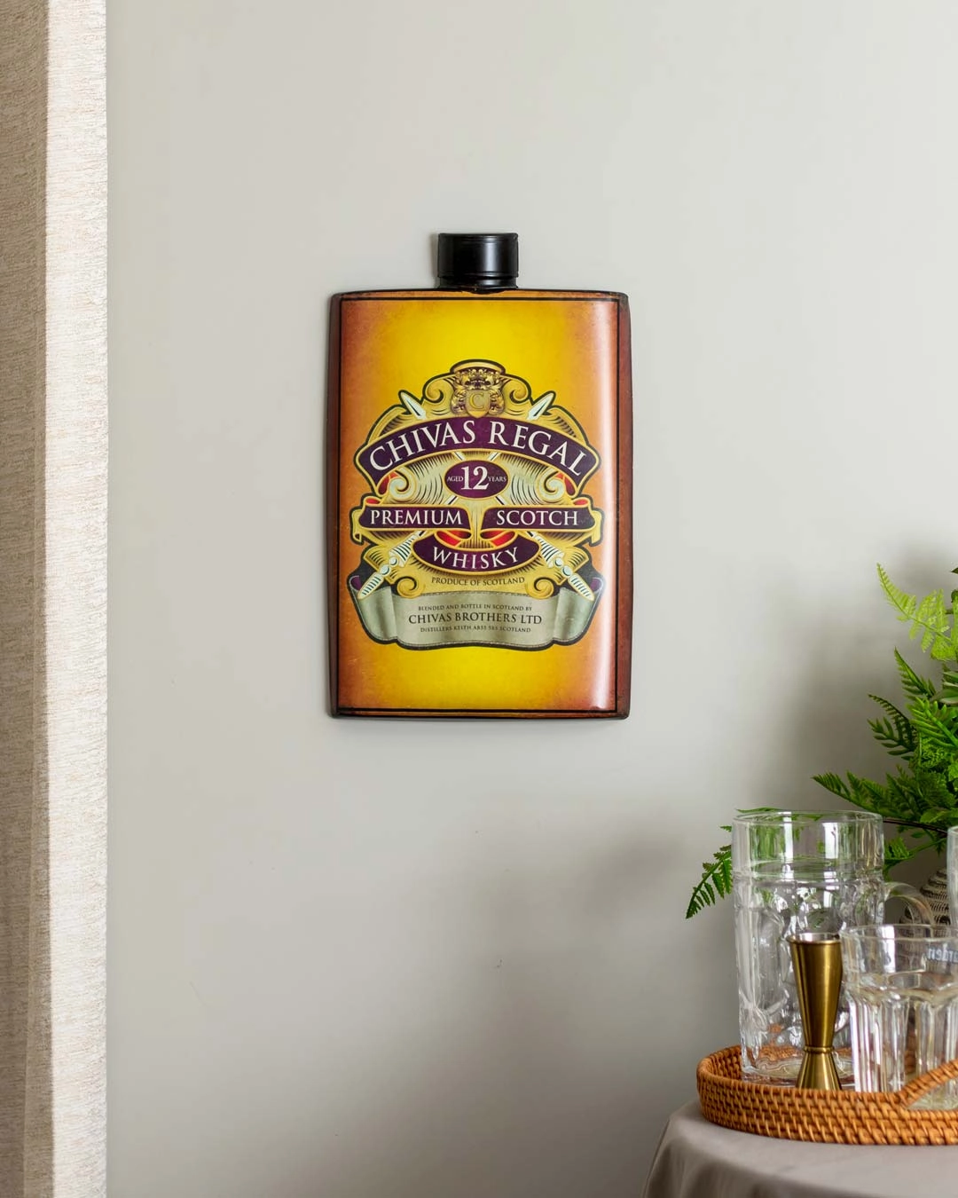 Chivas Regal Tin Signnordic style wall decor