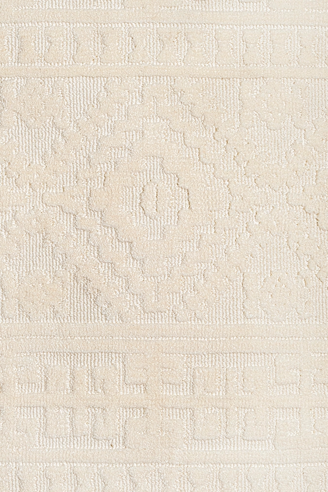 Chloe Cream Tribal Textured Rug *NO RETURNS UNLESS FAULTY