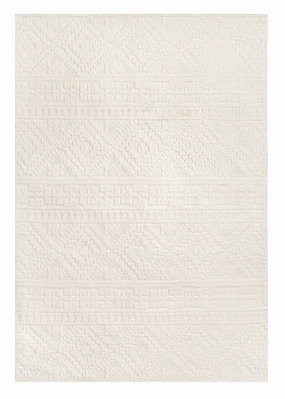 Chloe Cream Tribal Textured Rug *NO RETURNS UNLESS FAULTYmodern color block patchwork rug