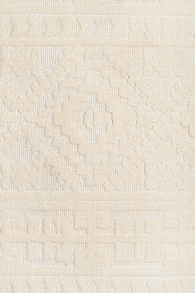 Chloe Cream Tribal Textured Rug *NO RETURNS UNLESS FAULTY