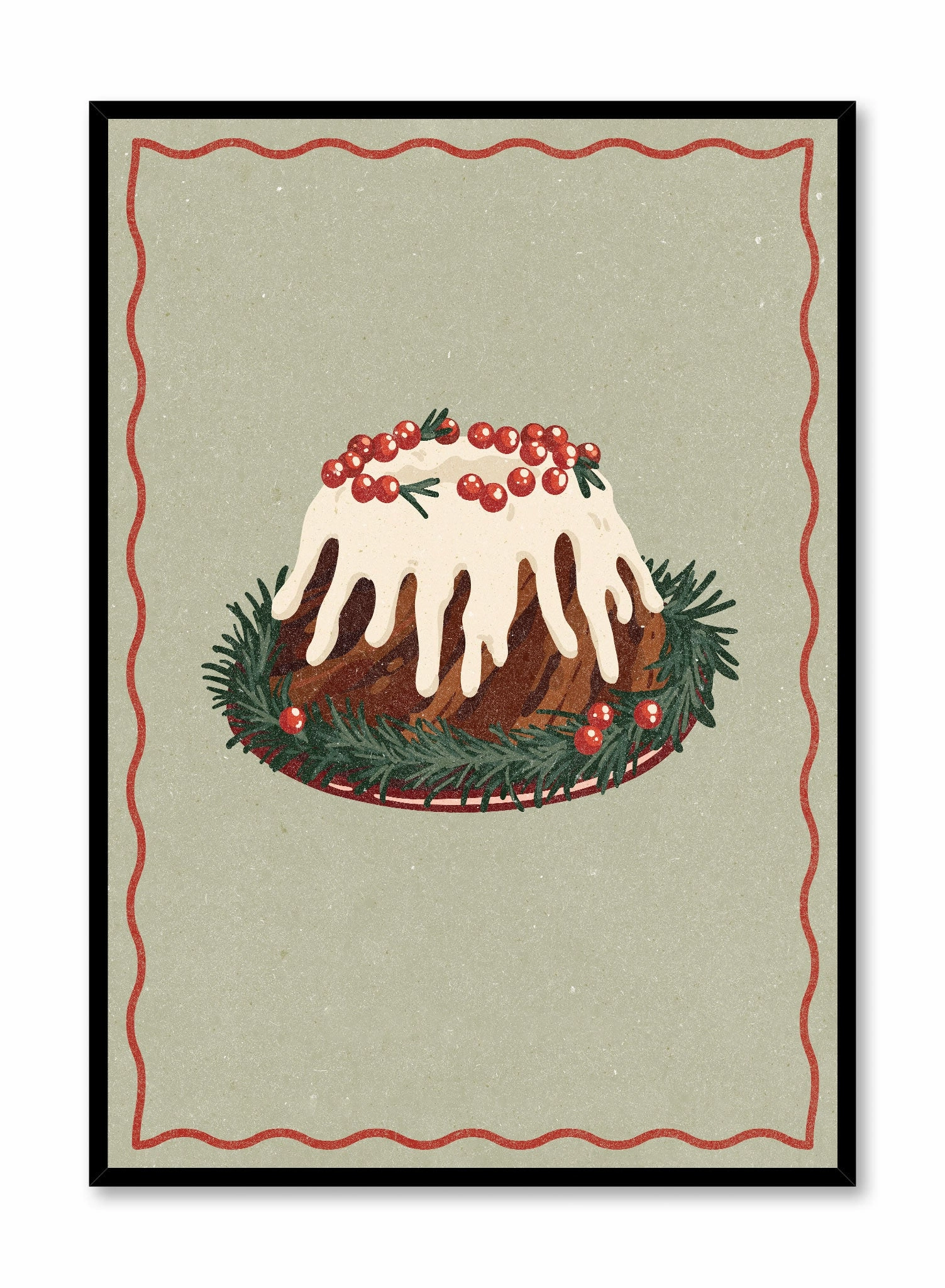 Christmas Pudding, Posterpop culture themed posters