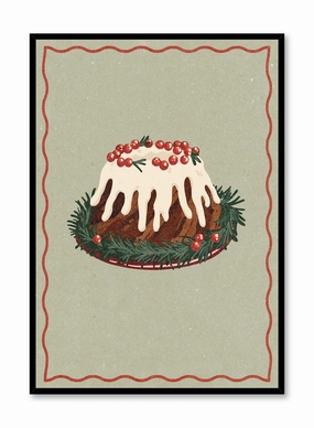 Christmas Pudding, Posterpop culture themed posters