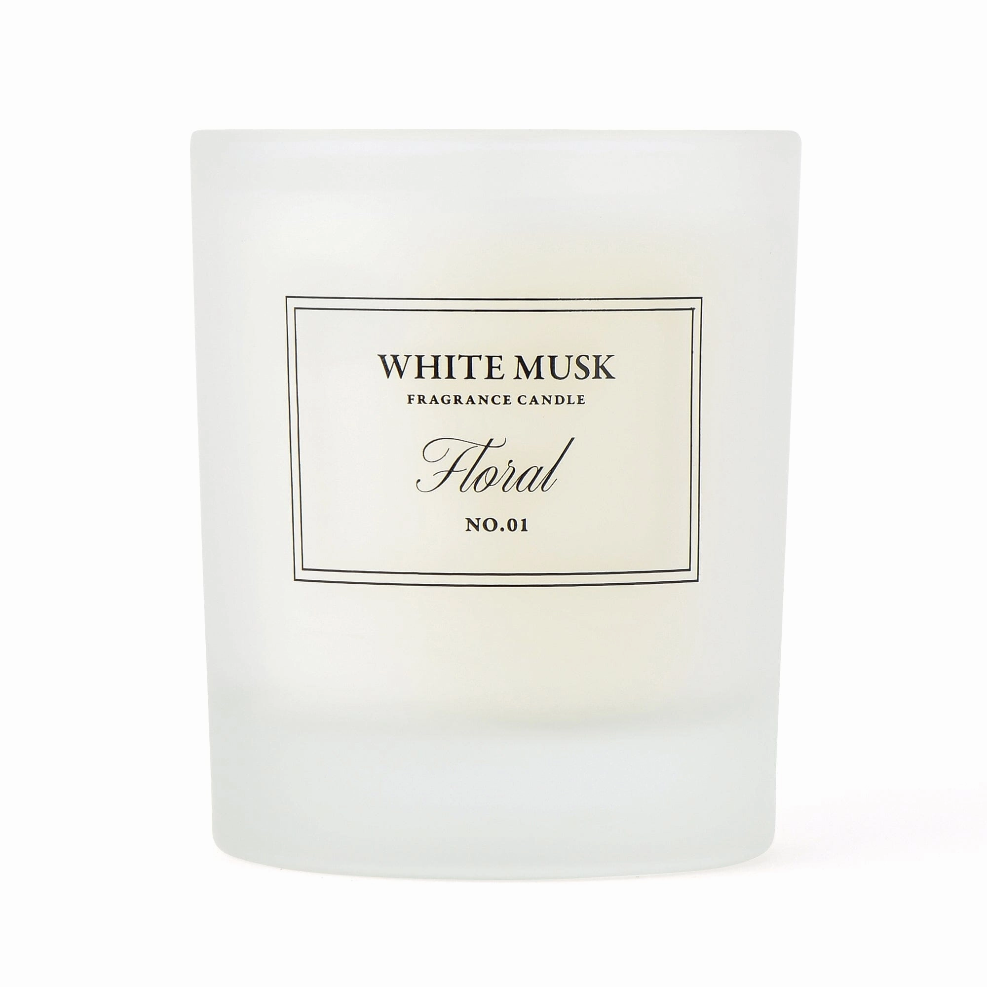 Classic Flower White Musk Floral Candle