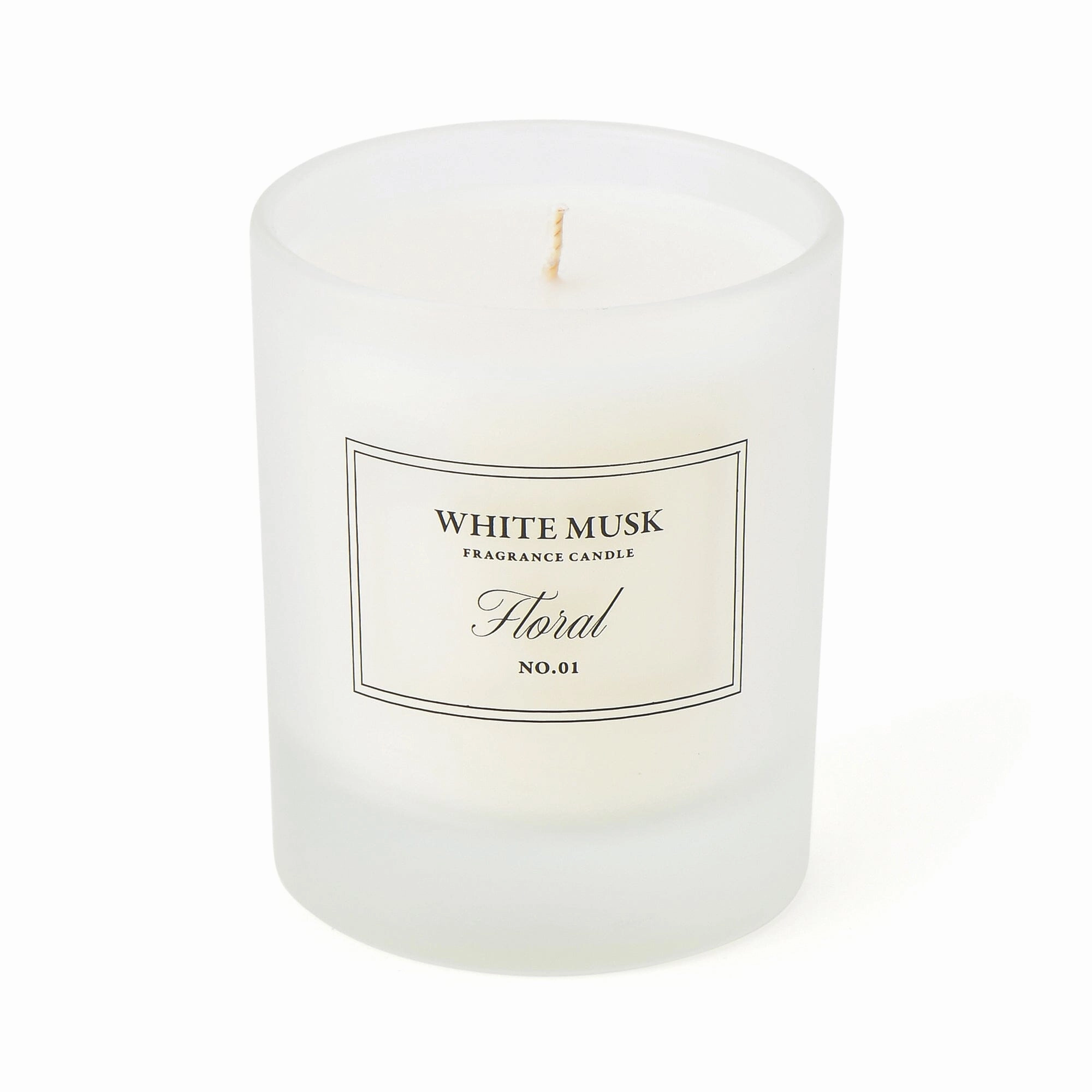 Classic Flower White Musk Floral Candle