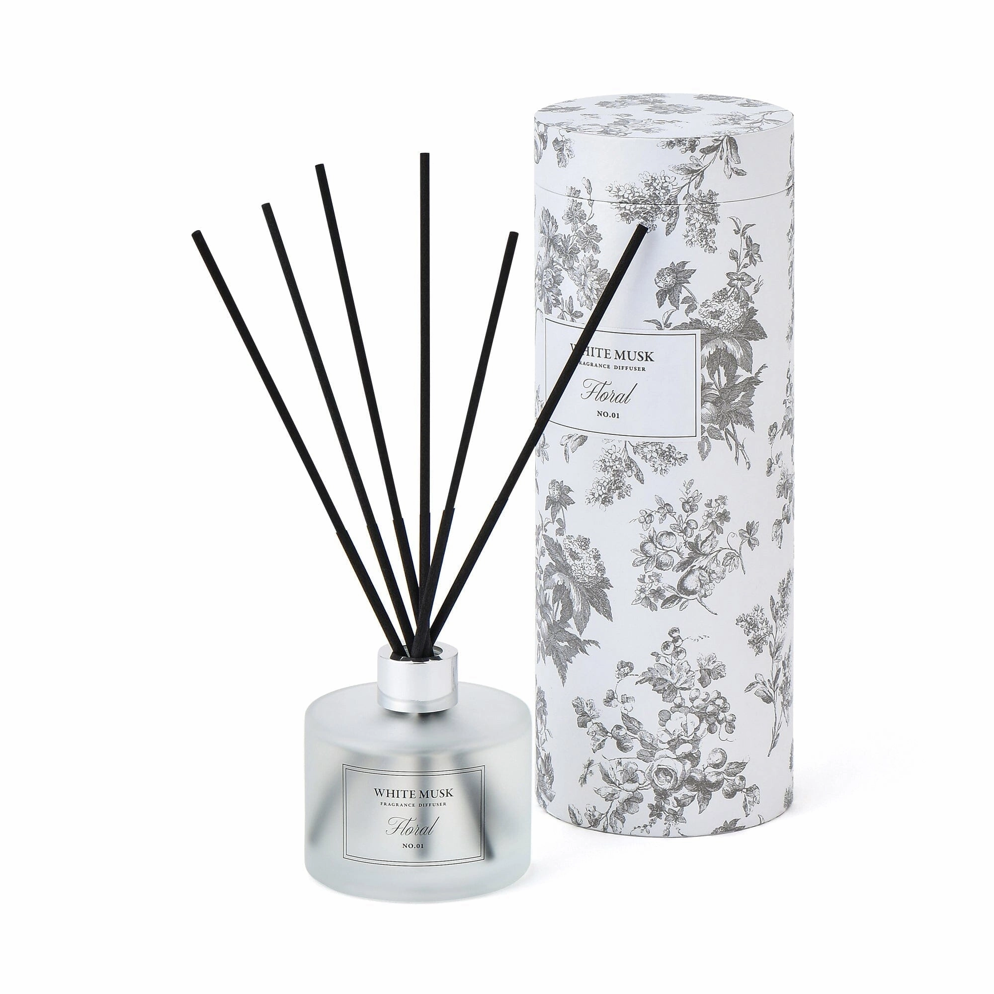 Classic Flower White Musk Floral Diffuserdecorative vase ,Modern Ceramic Vase for Home Decoration 