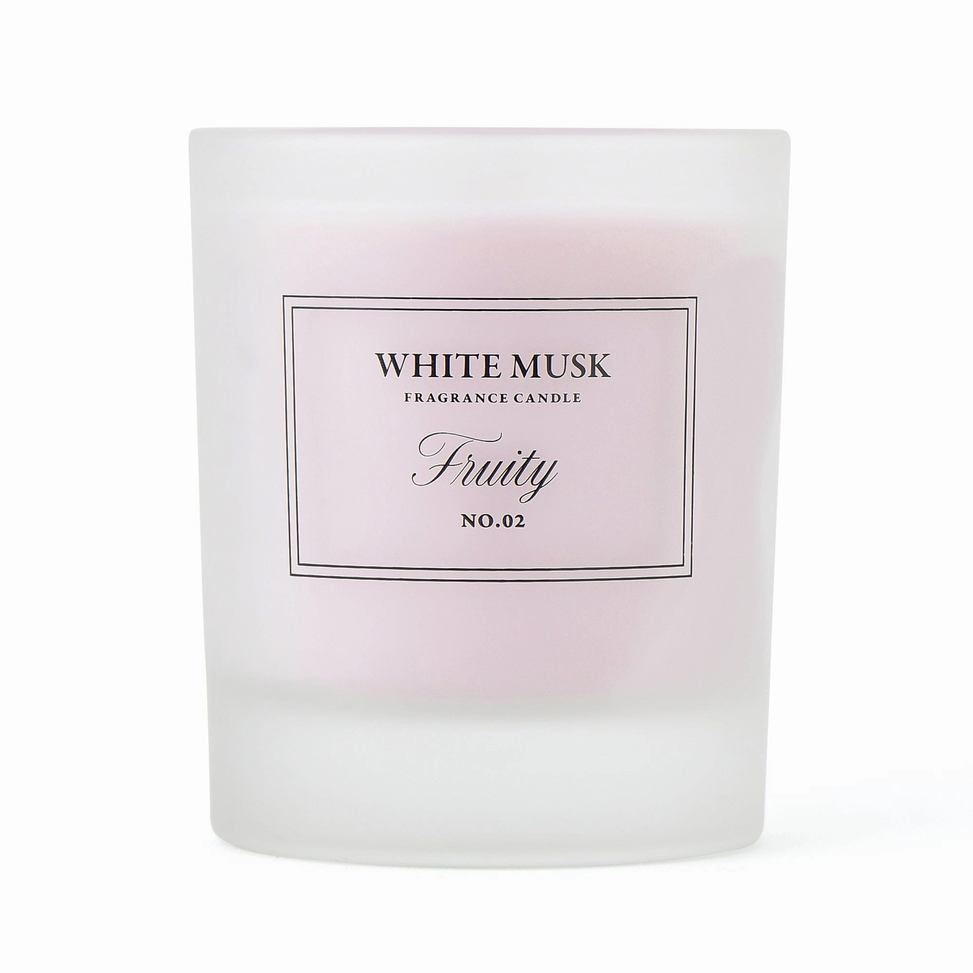 Classic Flower White Musk Fruity Candle
