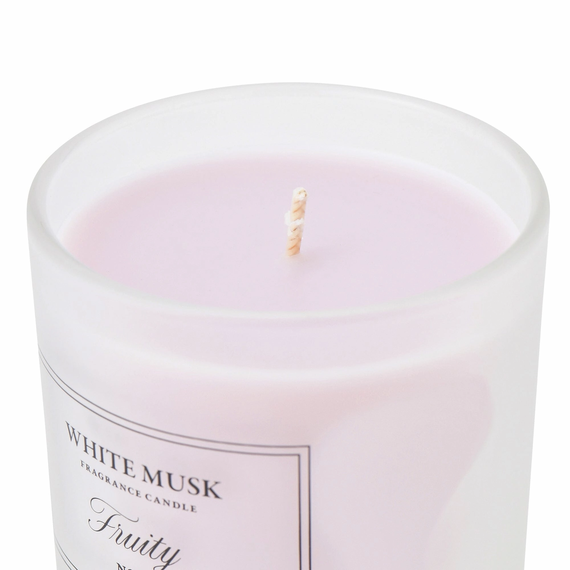 Classic Flower White Musk Fruity Candle
