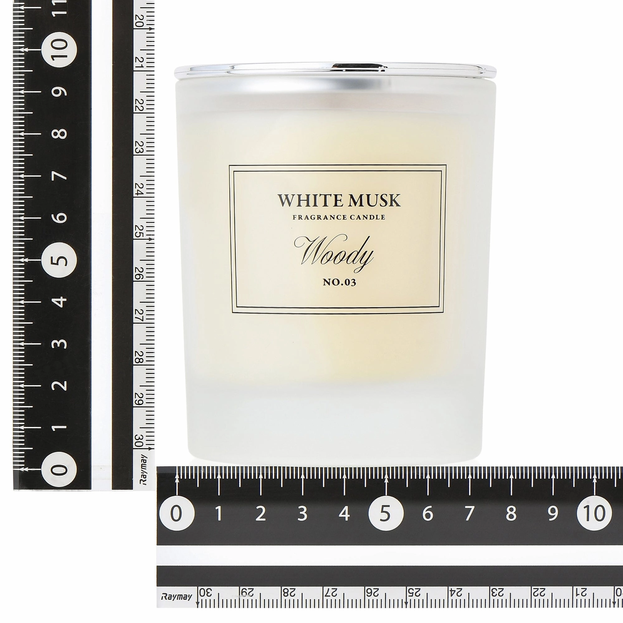Classic Flower White Musk Woody Candle