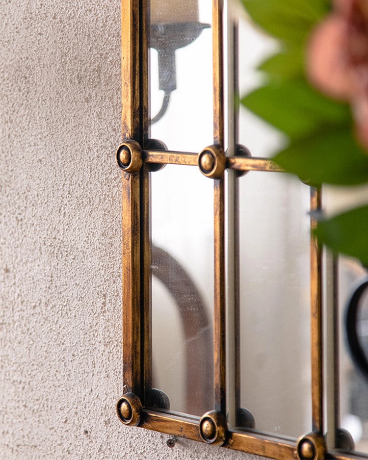 Classic Framed Panel Wall Mirror