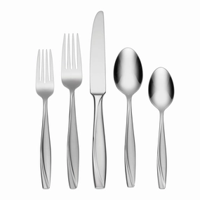 Cleo 45 Piece Flatware Seteco-friendly bamboo fiber tableware set 
