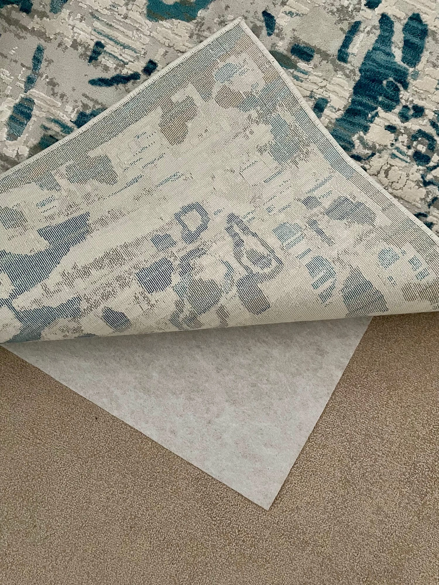 Cloud Recycled Material Anti-Slip Rug Pad / Underlay