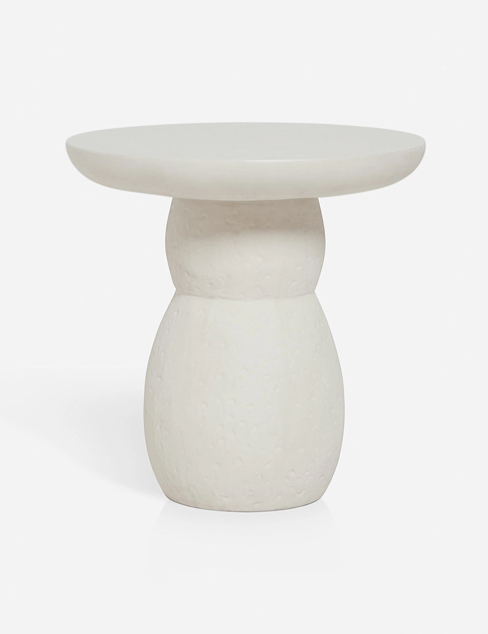 Clouded Round Side Table by Sarah Sherman Samueloutdoor wrought iron plant stand