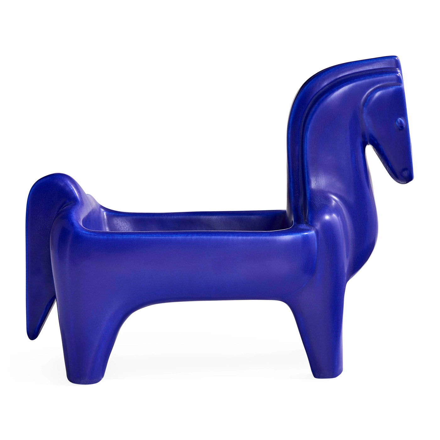 Cobalt Horse Bowlhandmade ceramic dinnerware set