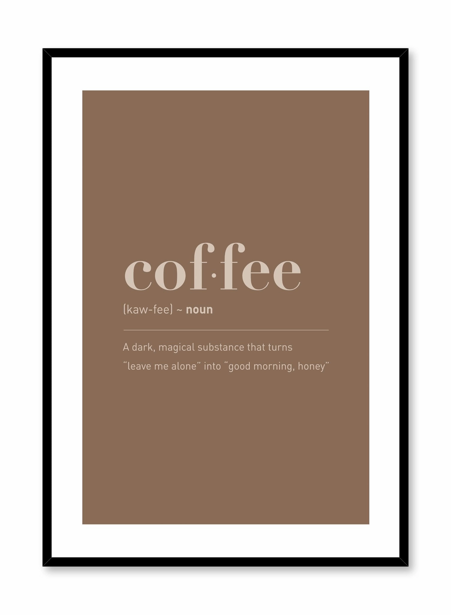 Coffee in Espresso, Posterpop culture themed posters