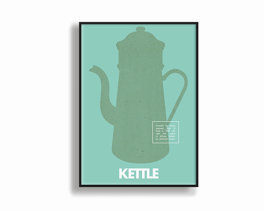 Coffee Tools French Kettle 01nordic style wall decor