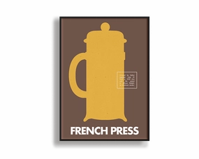 Coffee Tools French Press 01modern abstract painting decor