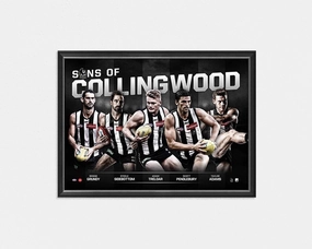 COLLINGWOOD MAGPIES 'SONS OF COLLINGWOOD'handmade souvenirs