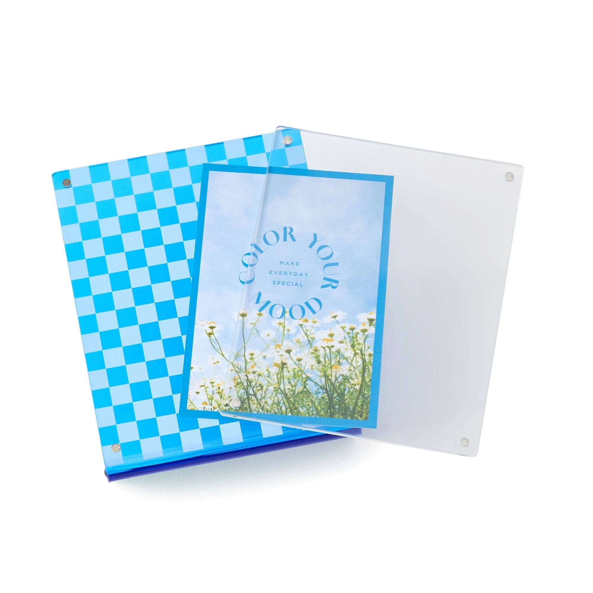 Colorful Acrylic Frame Mini Blue