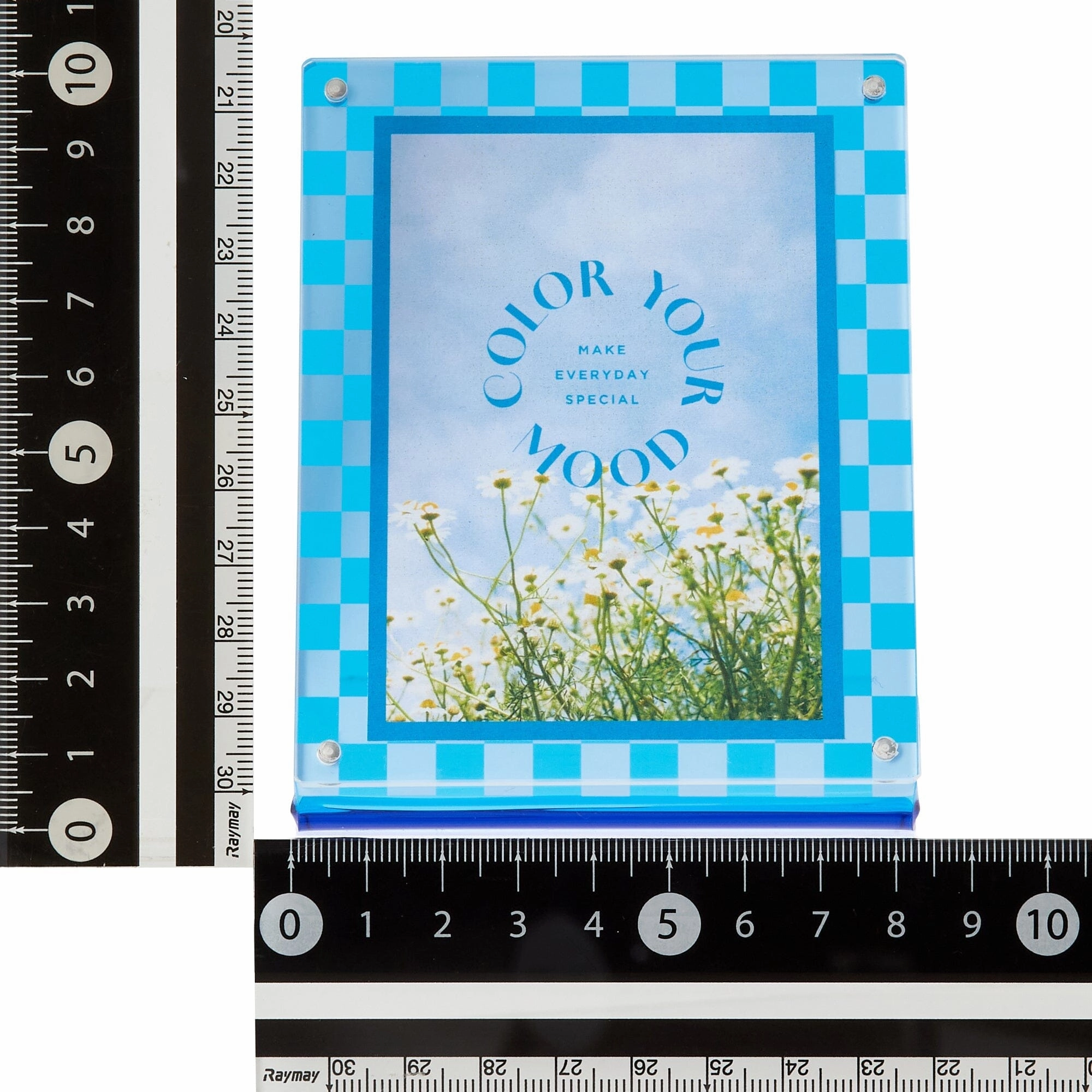 Colorful Acrylic Frame Mini Blue