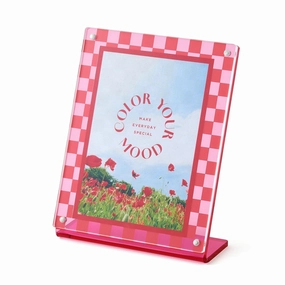 Colorful Acrylic Frame Mini Pinkhome decor ,wall decor 