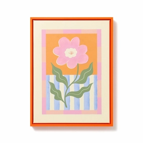 Colorful Frame Art Board Orangehome decor ,wall decor 