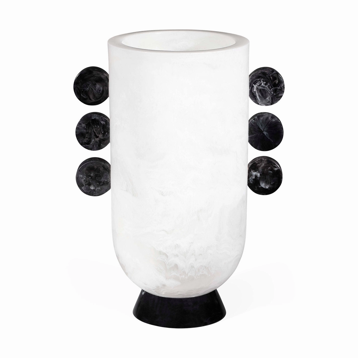 Como Black & White Disc Urn