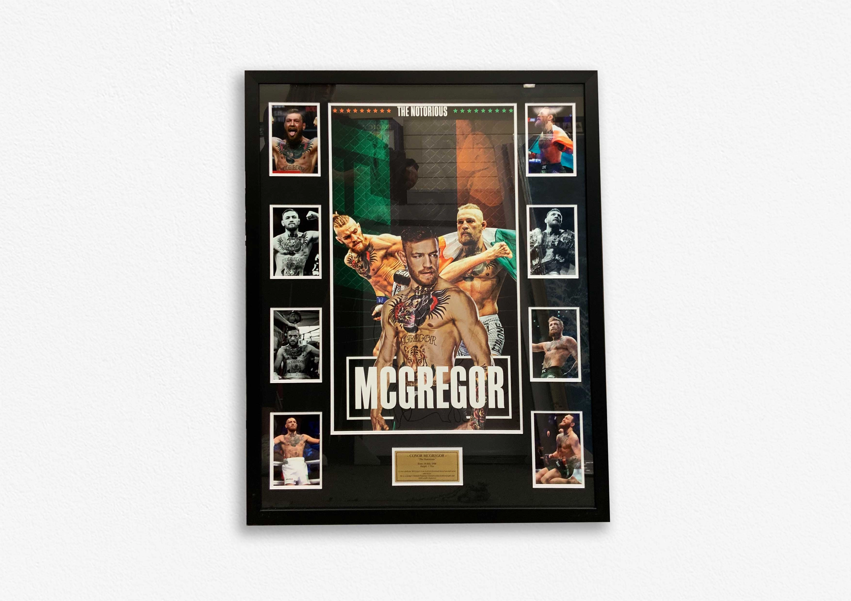 CONOR MCGREGOR - FRAMEDhandmade souvenirs