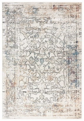 Constance Beige And Blue Distressed Floral Rugmodern color block patchwork rug