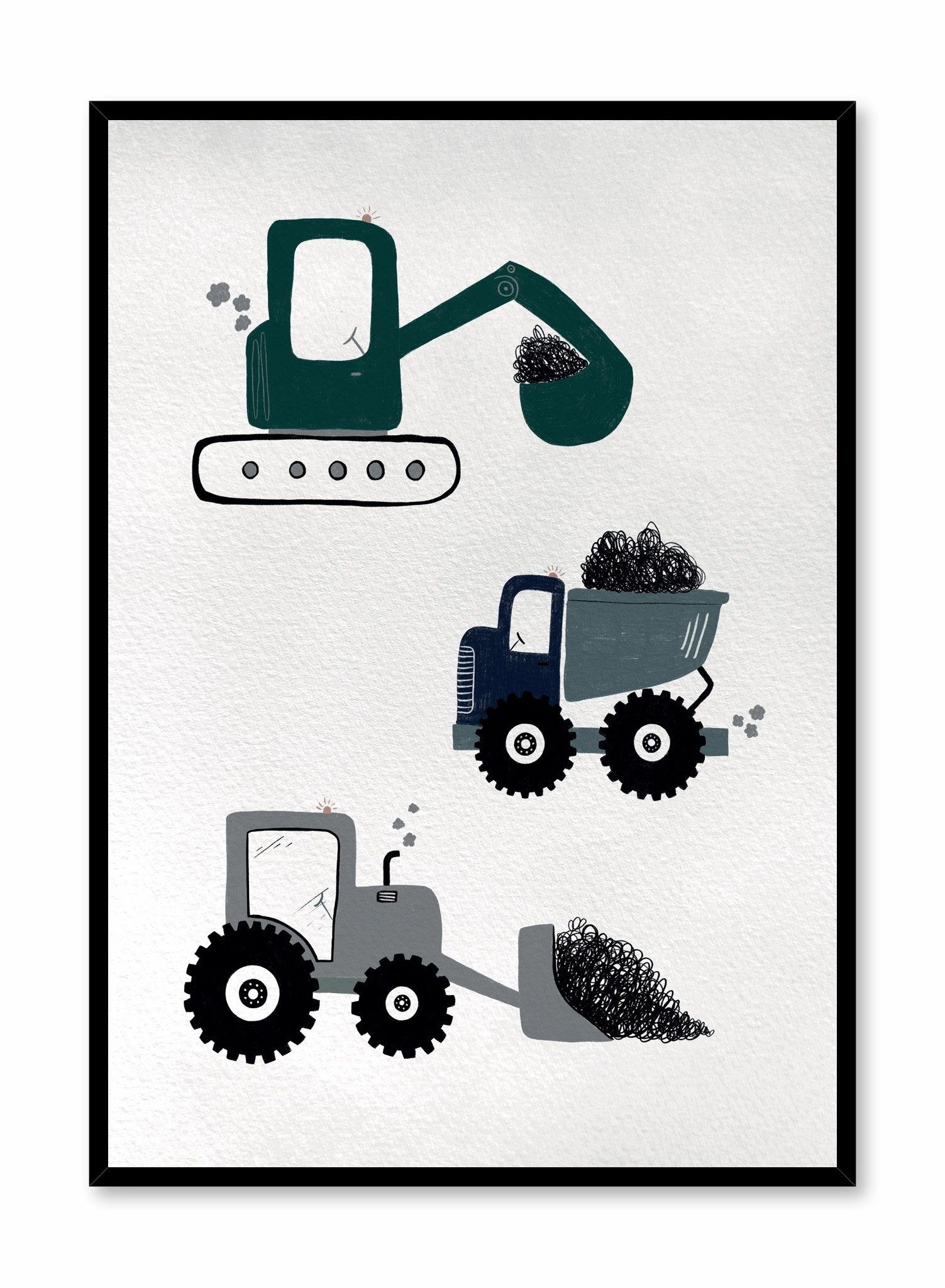Construction, Posterpop culture themed posters