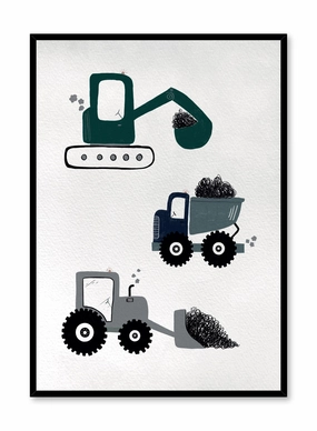 Construction, Posterpop culture themed posters