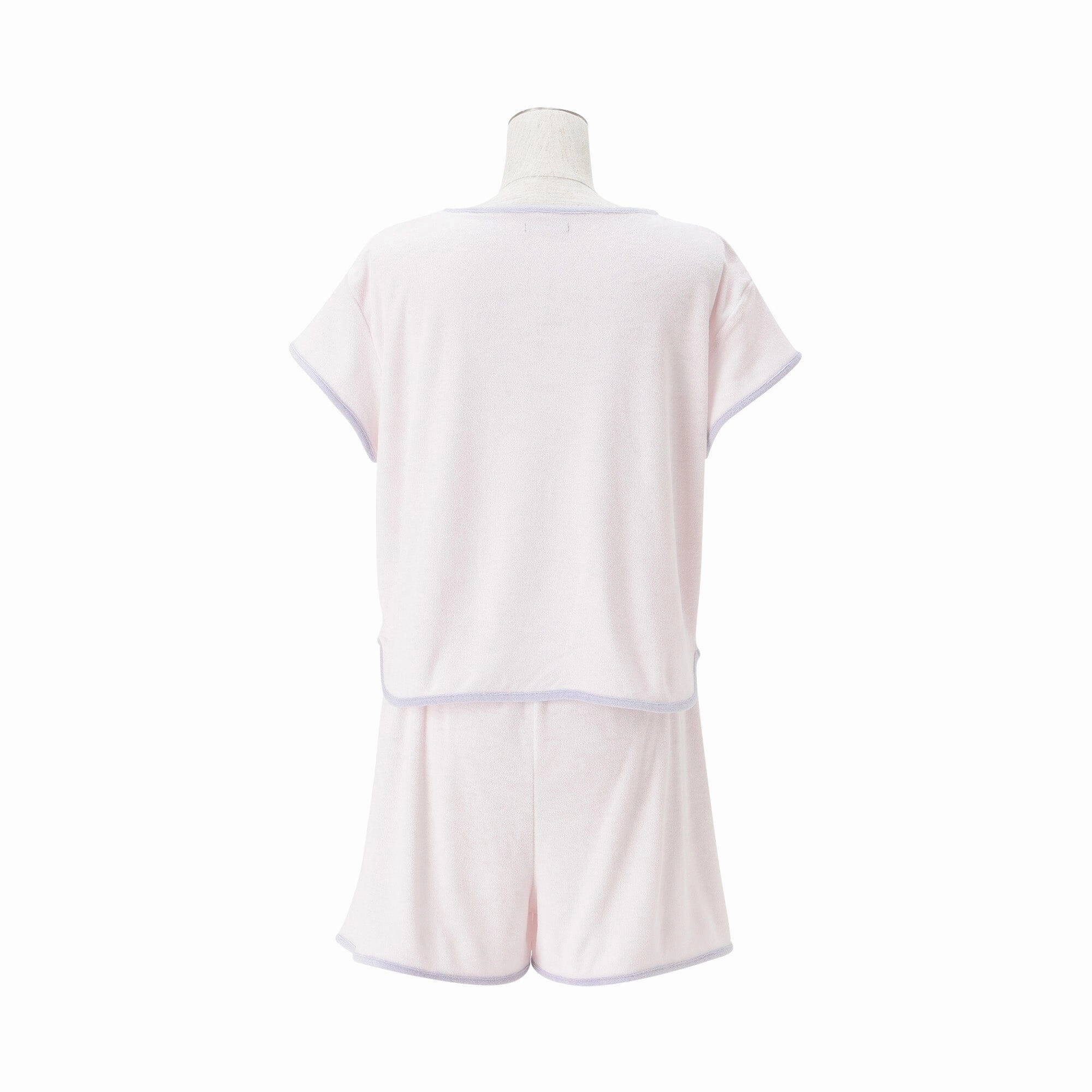 Cool Touch Pile Pajamas Light Pink