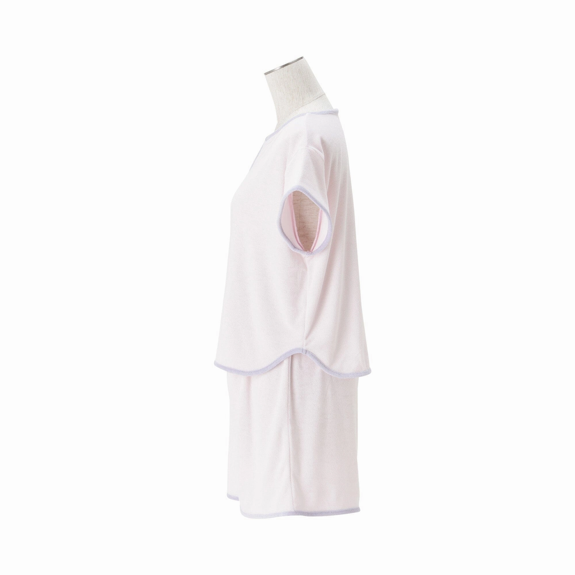 Cool Touch Pile Pajamas Light Pink