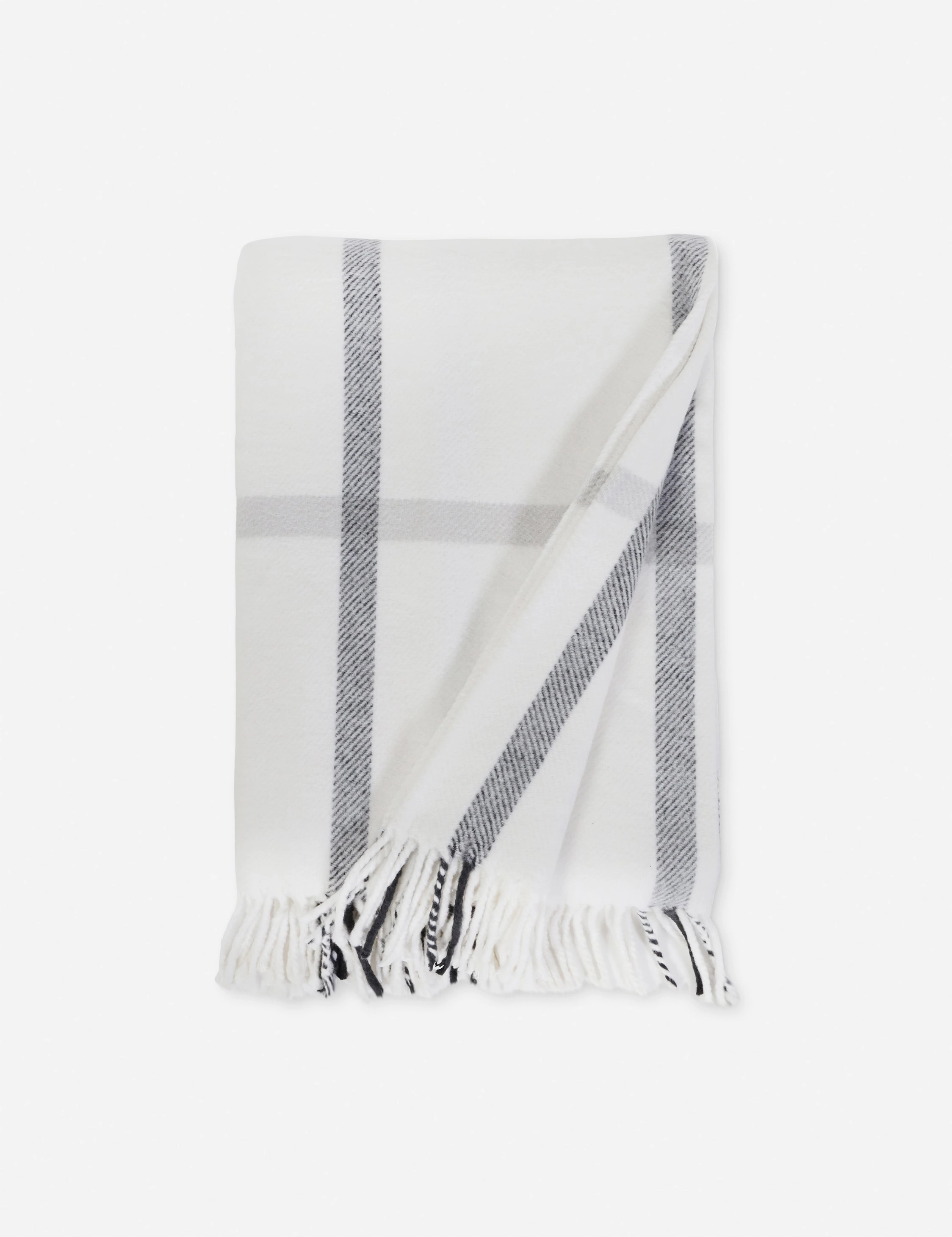 Copenhagen Brushed Cotton Throw by Pom Pom at Home