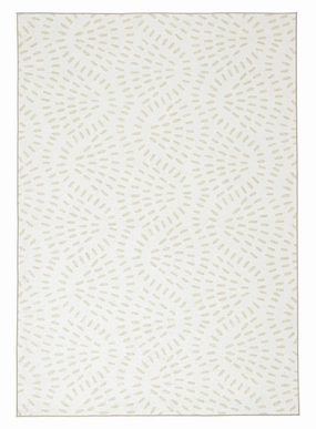 Coral Beige Cream Indoor Outdoor Washable Rugmodern color block patchwork rug